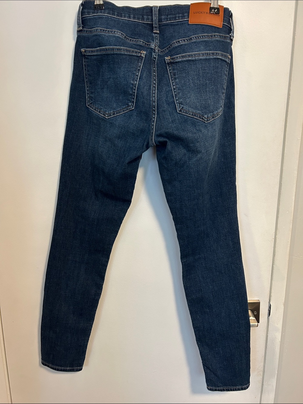 Lucky Brand Dark Indigo Stretch Skinny Jeans - Picture 3 of 4